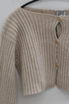 BASERANGE Macau wool cardigan KMAC-MW-WI23